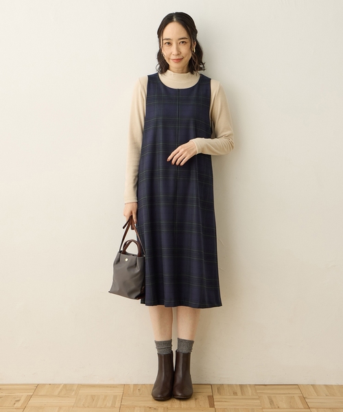 「DECOY SINCE 1981」 ノースリーブワンピース 11号 グリーン レディース_画像2