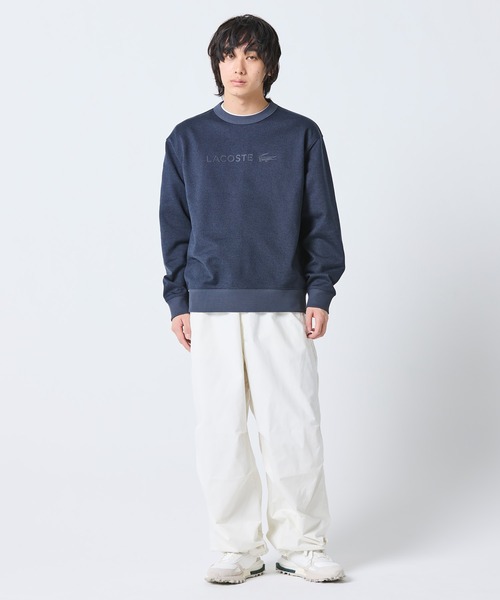 LACOSTE　スウェット　新品 LACOSTE（ラコステ） トレーナー スウェット メランジカラー ヘザー