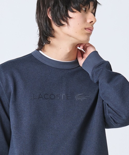 LACOSTE（ラコステ） トレーナー スウェット メランジカラー ヘザー