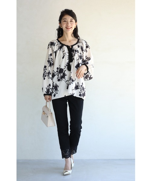 「CAWAII」 長袖ブラウス FREE ホワイト レディース_画像3