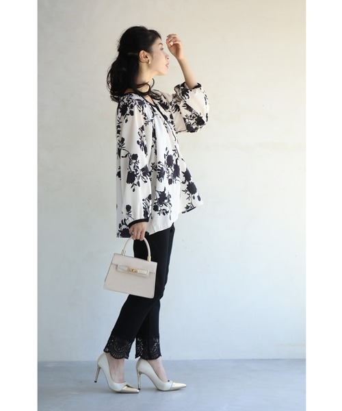 「CAWAII」 長袖ブラウス FREE ホワイト レディース_画像5