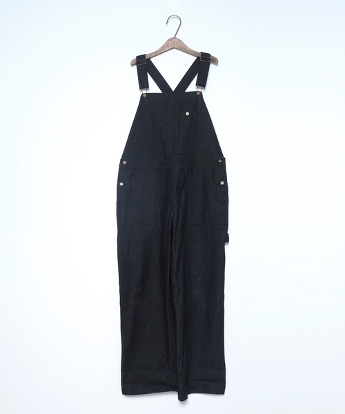 「Crisp」 オーバーオール FREE アイボリー レディース_画像3