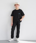 ワイドパンツ パンツ キッズ ネームストレッチ...の詳細画像1