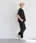 ワイドパンツ パンツ キッズ ネームストレッチ...の詳細画像4
