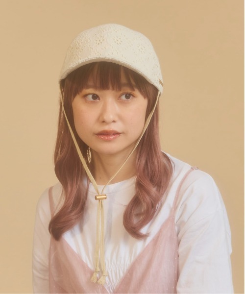 「kaorinomori」 キャップ FREE ブラック レディース_画像6