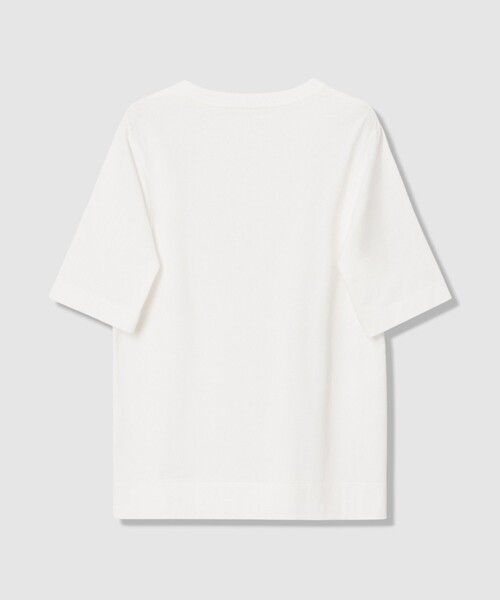 ANAYI（アナイ） tシャツ コットン天竺半袖レギュラー プルオーバー 