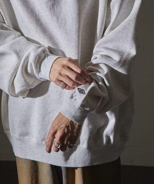 「UMBRO」 スウェットカットソー MEDIUM ネイビー メンズの画像