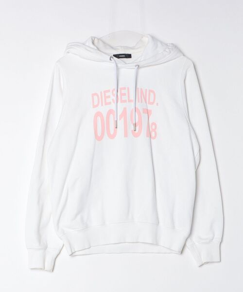 DIESEL（ディーゼル） プルオーバーパーカー X-SMALL ホワイト