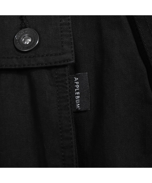 「APPLEBUM」 ハーフパンツ MEDIUM ブラック メンズ_画像6