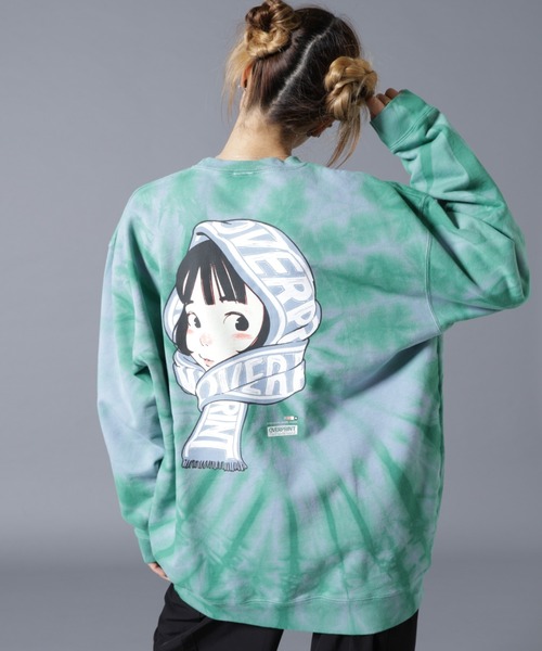 over print（オーバープリント） トレーナー スウェット overprint