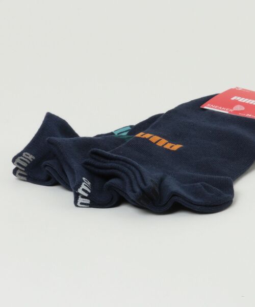 PUMA（プーマ） 靴下 スニーカーソックス 3足組 靴下 メンズ 24~28cm 