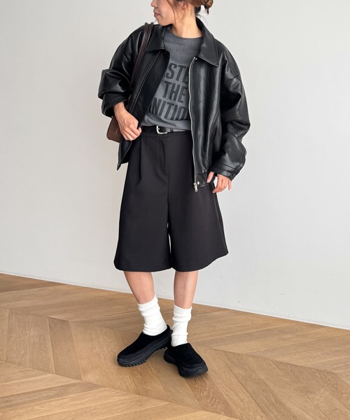 「CANAL JEAN」 「diggity」ブルゾン ONE SIZE ブラウン レディースの画像