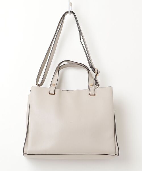 「SHOO・LA・RUE」 2WAYバッグ 00 グレー レディース_画像2