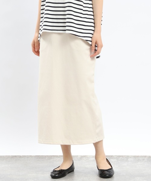 「GLOBAL WORK Smile Seed Store」 タイトスカート MEDIUM アイボリー レディース_画像5