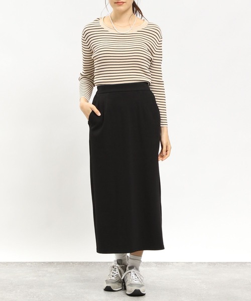 「GLOBAL WORK Smile Seed Store」 タイトスカート MEDIUM アイボリー レディース_画像8