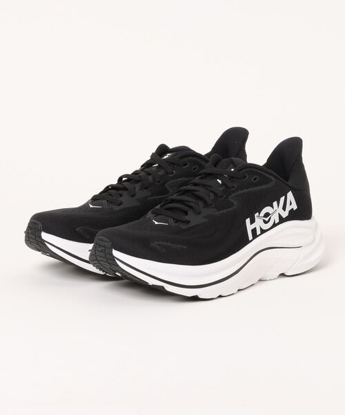 「HOKA」 ローカットスニーカー 26.5cm ブラック メンズ_画像4