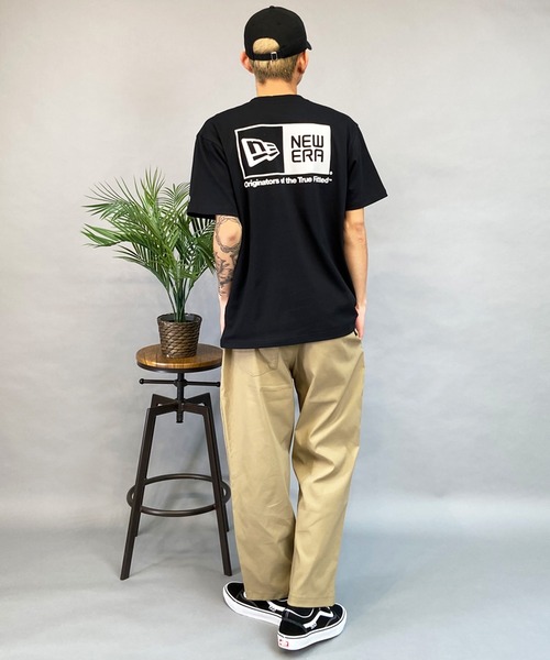 「NEW ERA」 半袖Tシャツ M ホワイト メンズ_画像6