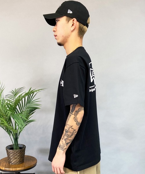 「NEW ERA」 半袖Tシャツ M ホワイト メンズ_画像9