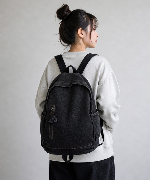 岡山デニム バッグ（リュックサック、デイパック）｜バッグ