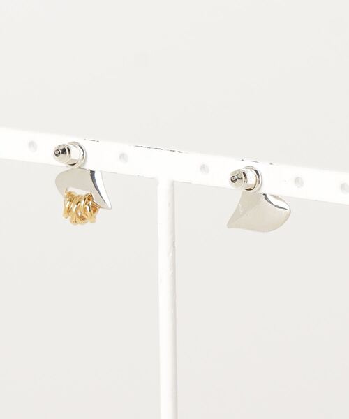 「LAPUIS」 ピアス(両耳用) ONE SIZE シルバー レディース_画像2