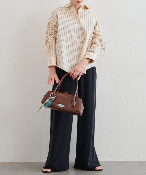 「U by SPICK&SPAN」 長袖シャツ FREE ブルー レディース_画像7