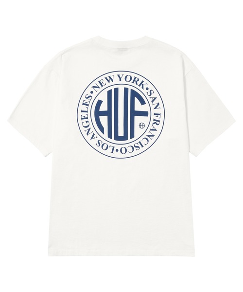 「HUF」 半袖Tシャツ M ホワイト メンズ_画像2