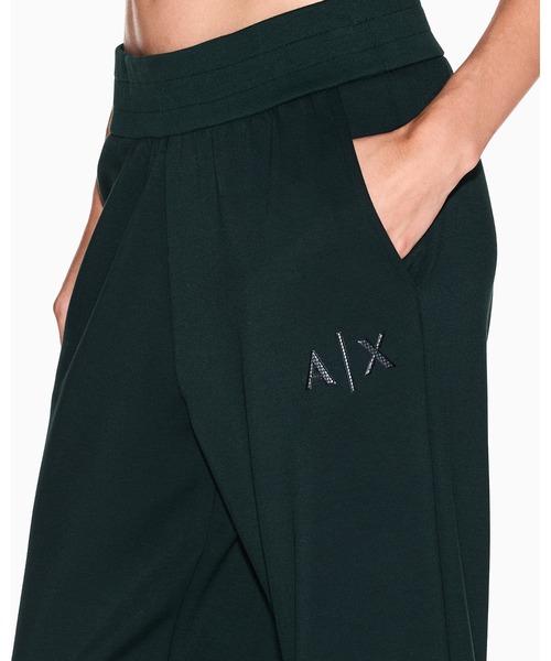 「ARMANI EXCHANGE」 イージーパンツ SMALL ブラック レディース_画像9