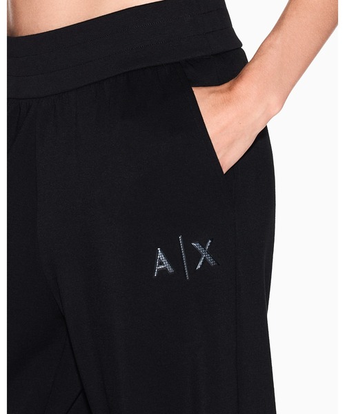 「ARMANI EXCHANGE」 イージーパンツ SMALL ブラック レディース_画像10