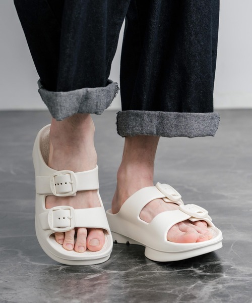TELIC（テリック） 厚底 リカバリーサンダル サンダル W-BUCKLE2 厚底