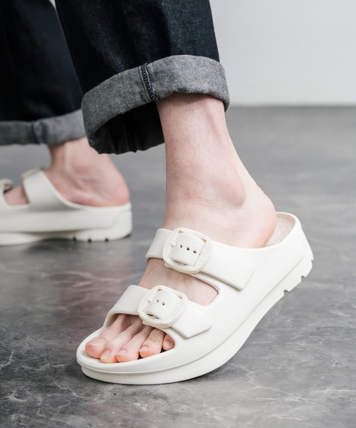 TELIC（テリック） 厚底 リカバリーサンダル サンダル W-BUCKLE2 厚底