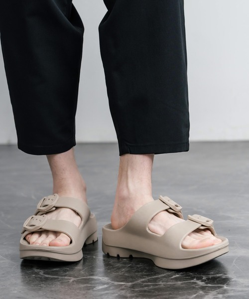TELIC（テリック） 厚底 リカバリーサンダル サンダル W-BUCKLE2 厚底