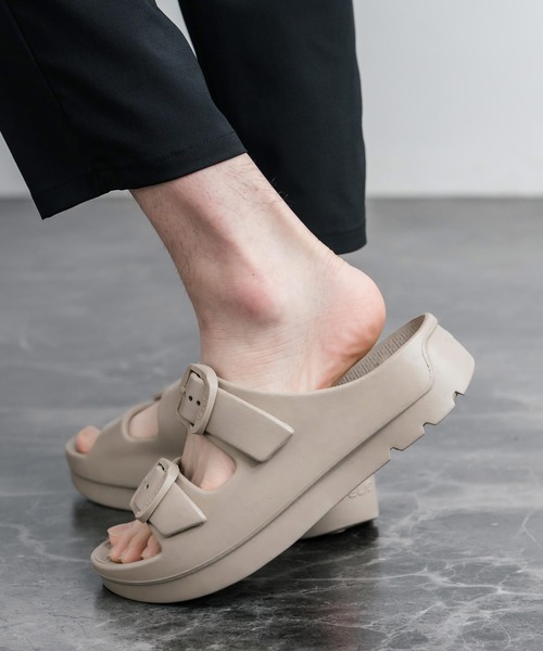 TELIC（テリック） 厚底 リカバリーサンダル サンダル W-BUCKLE2 厚底