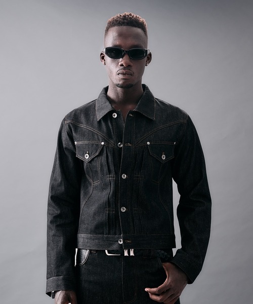 ANDER HUNK デニムジャケット gジャン Western Switch Rigid Denim