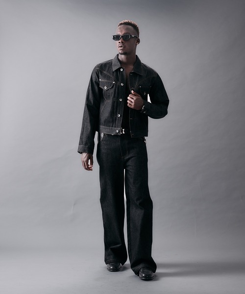 アンダーハンク リジットデニムジャケット ANDER HUNK デニムジャケット gジャン Western Switch Rigid Denim