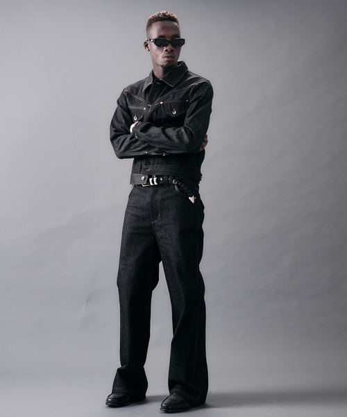 ANDER HUNK デニムジャケット gジャン Western Switch Rigid Denim