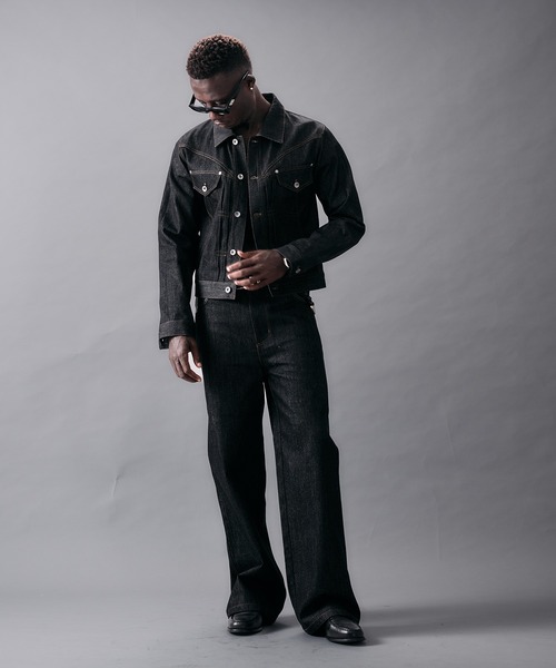 ANDER HUNK デニムジャケット gジャン Western Switch Rigid Denim