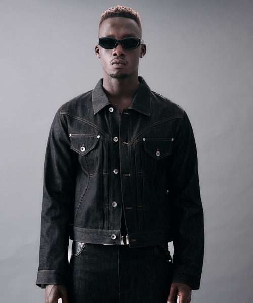 ANDER HUNK デニムジャケット gジャン Western Switch Rigid Denim