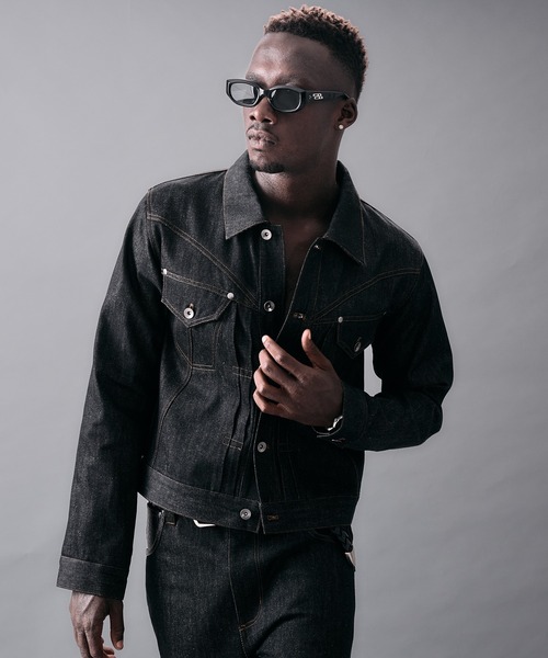 ANDER HUNK デニムジャケット gジャン Western Switch Rigid Denim