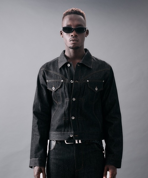 ANDER HUNK デニムジャケット gジャン Western Switch Rigid Denim