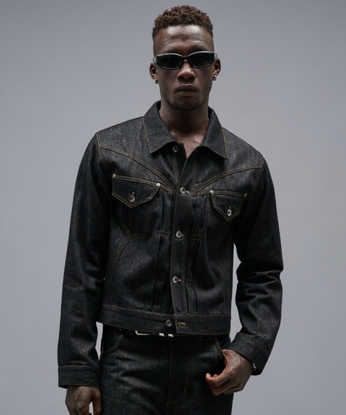 ANDER HUNK デニムジャケット gジャン Western Switch Rigid Denim