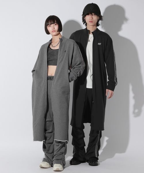「Anui」 カーディガン MEDIUM グレー レディース_画像2