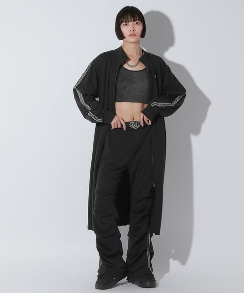 「Anui」 カーディガン MEDIUM グレー レディース_画像9