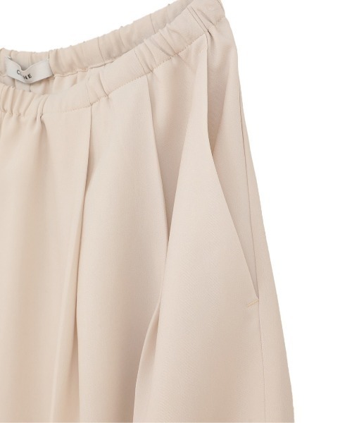 CLANE（クラネ） ワイドパンツ パンツ DRAWSTRING LOOSE TUCK PANTS