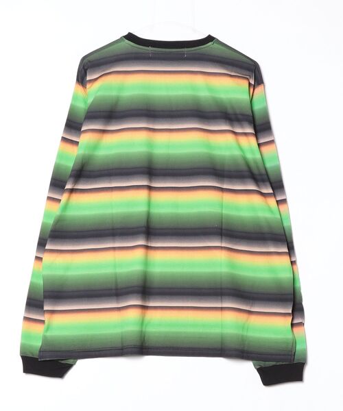 「bal」 長袖Tシャツ L グリーン メンズ_画像2