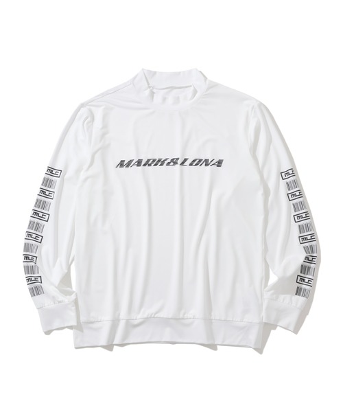 MARK & LONA 長袖シャツ ホワイト サイズ38 MARK&LONA（マークアンドロナ） 「MARK & LONA」 長袖Tシャツ 48