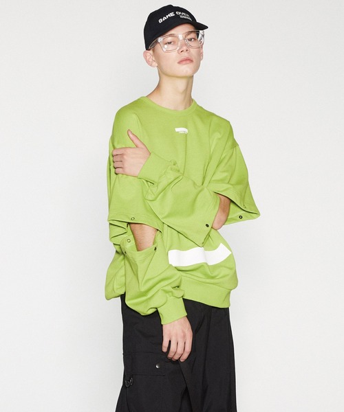 shareef セパレートスウェット SHAREEF（シャリーフ） トレーナー スウェット SEPARATE SLEEVE BIG