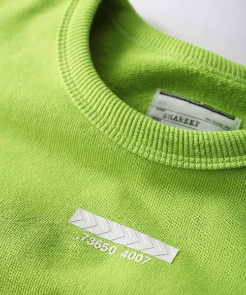SHAREEF（シャリーフ） トレーナー スウェット SEPARATE SLEEVE BIG