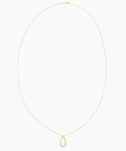 n047/【艶やか✧】オーバルネックレス シルバー925 楕円 高品質