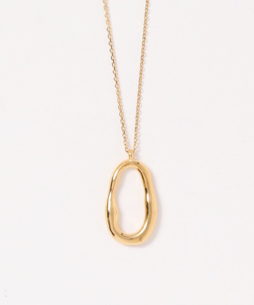 n047/【艶やか✧】オーバルネックレス　シルバー925　楕円　高品質　美しい ネックレス 「silver925」オーバルネックレス レディース
