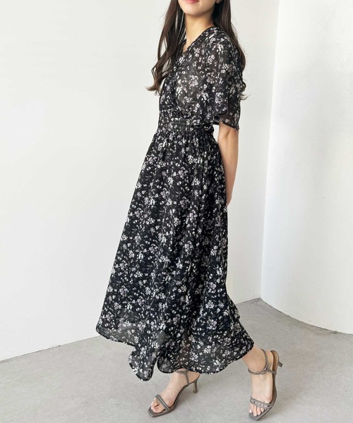 GeeRA ワンピース 「新色追加」夏にぴったり。フレアースリーブ